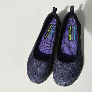 Skechers memory foam ballet flats 8